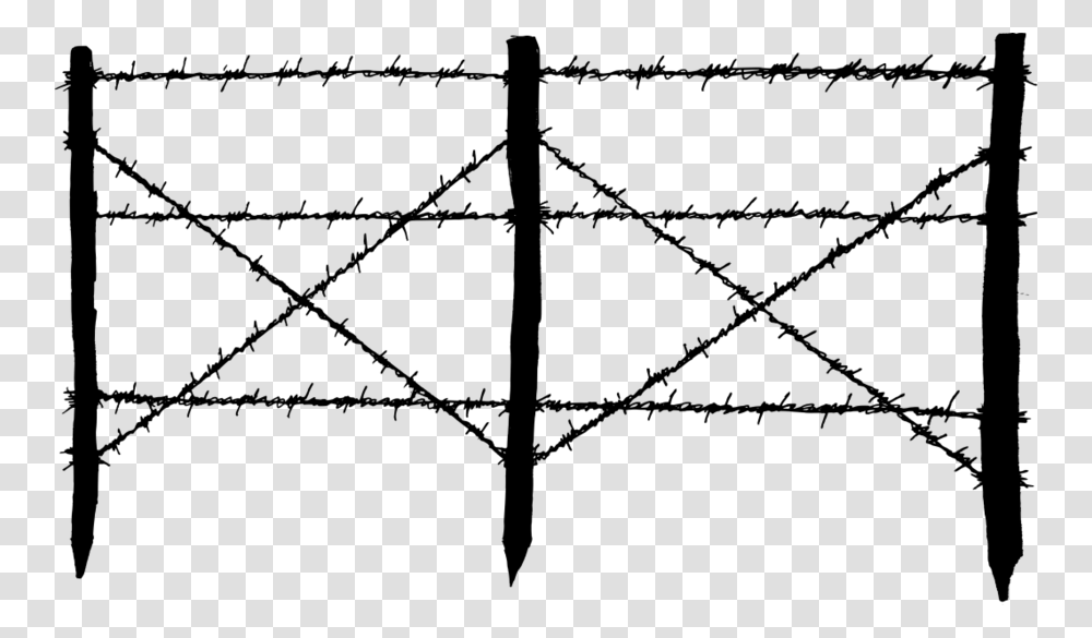 Barbed Wire Fence, Gray, World Of Warcraft Transparent Png