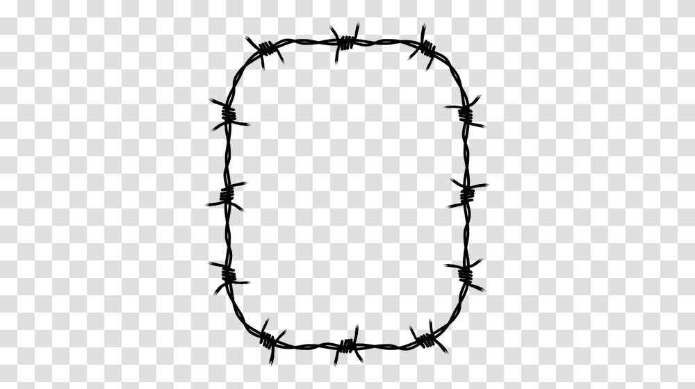Barbed Wire Frame Image, Gray, World Of Warcraft Transparent Png