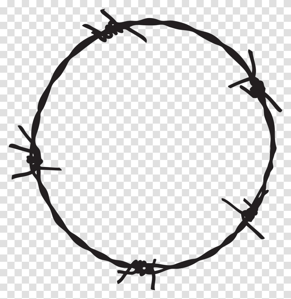 Barbed Wire Image, Bow Transparent Png