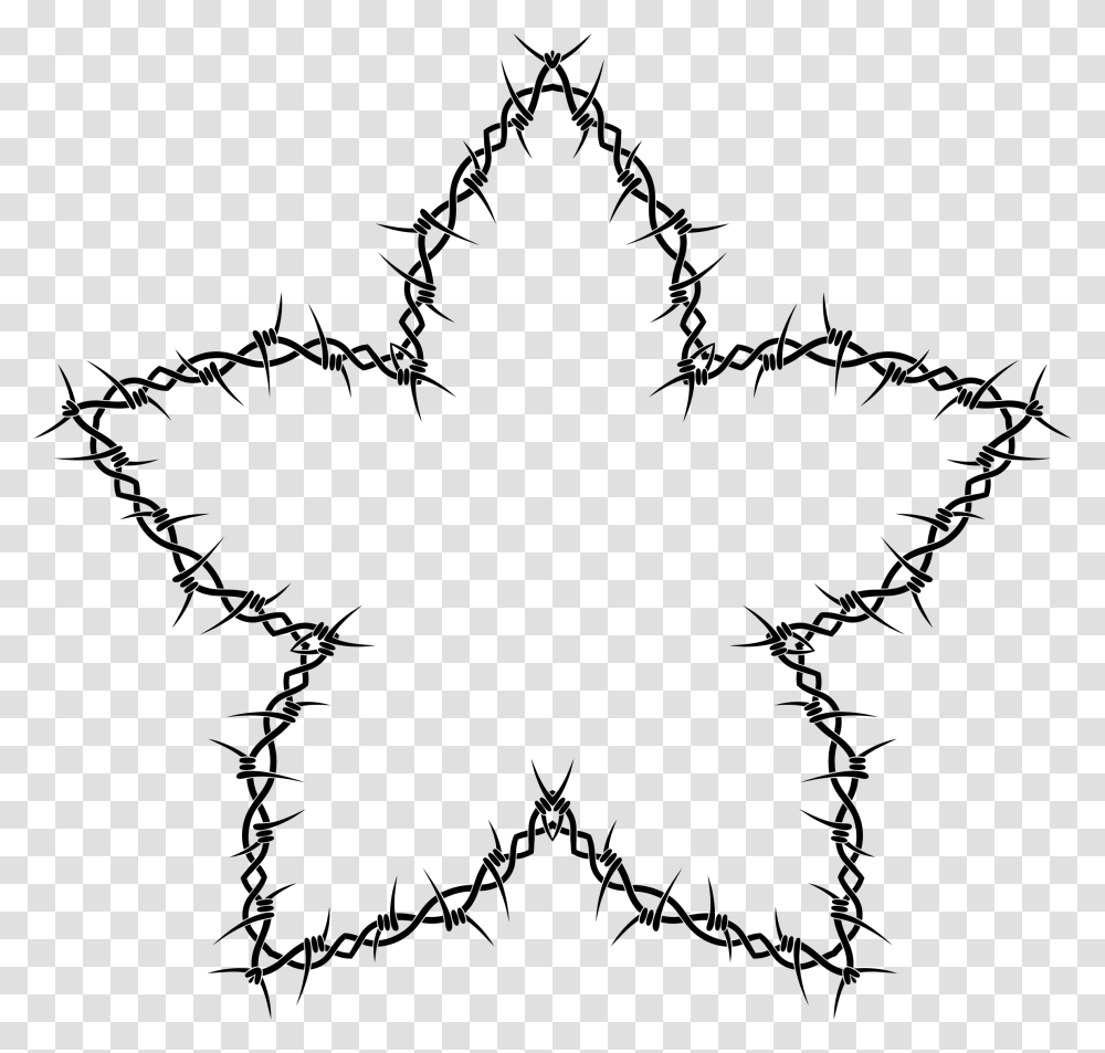 Barbed Wire Star Icons, Gray, World Of Warcraft Transparent Png