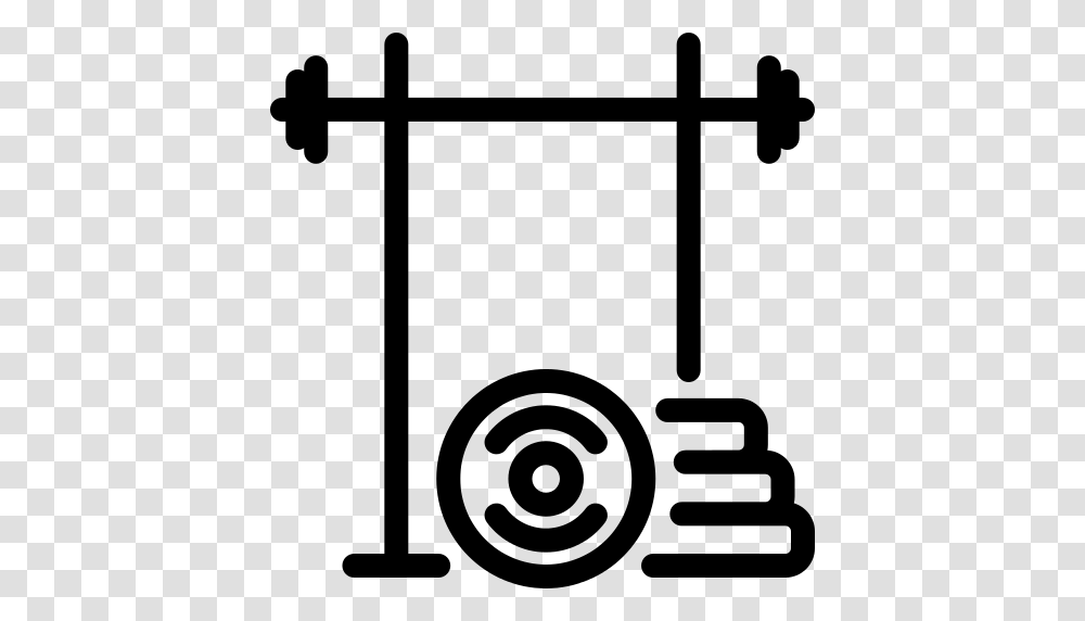 Barbell And Plates Icon, Gray, World Of Warcraft Transparent Png