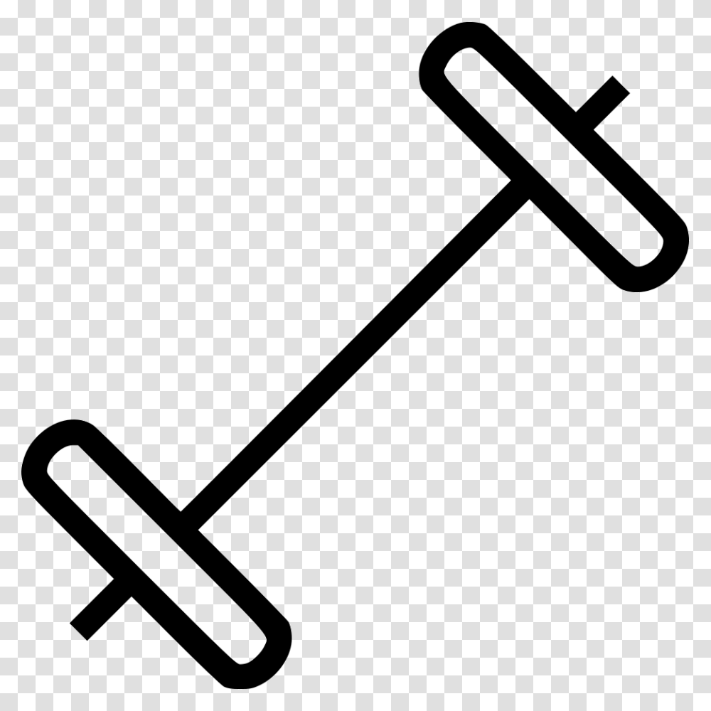 Barbell Barbell Svg, Hammer, Tool, Croquet, Sport Transparent Png