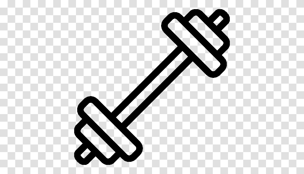 Barbell Download Image, Hammer, Tool, Mallet Transparent Png