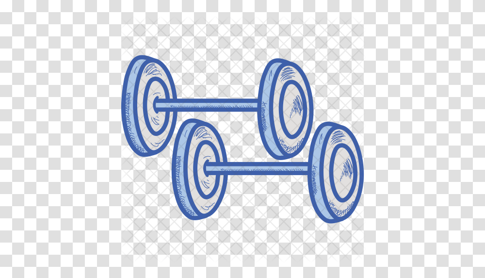 Barbell Icon Powerlifting, Wheel, Machine, Grille, Vehicle Transparent Png