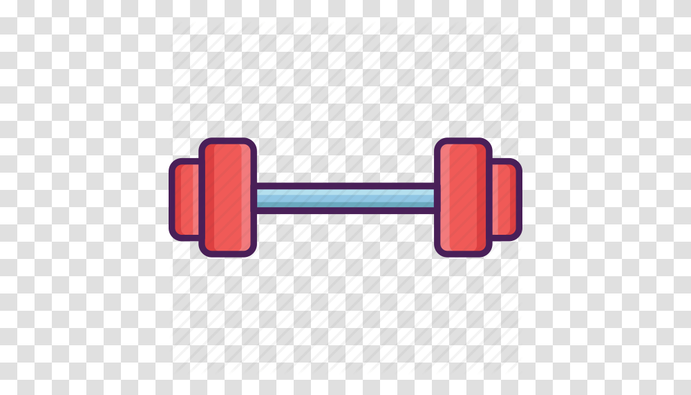 Barbell Lifting Sport Weight Icon, Smoke Pipe, Light, Purple, Sweets Transparent Png