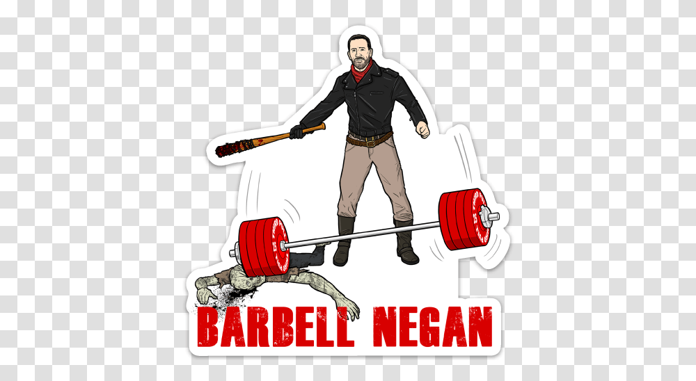 Barbell Negan, Person, Lawn Mower, People Transparent Png