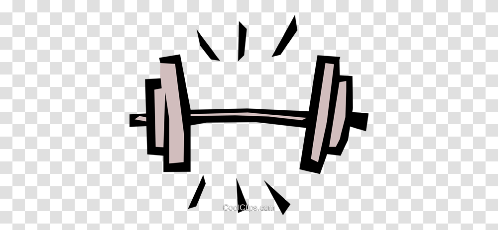 Barbell Royalty Free Vector Clip Art Illustration, Key, Airplane, Aircraft, Vehicle Transparent Png