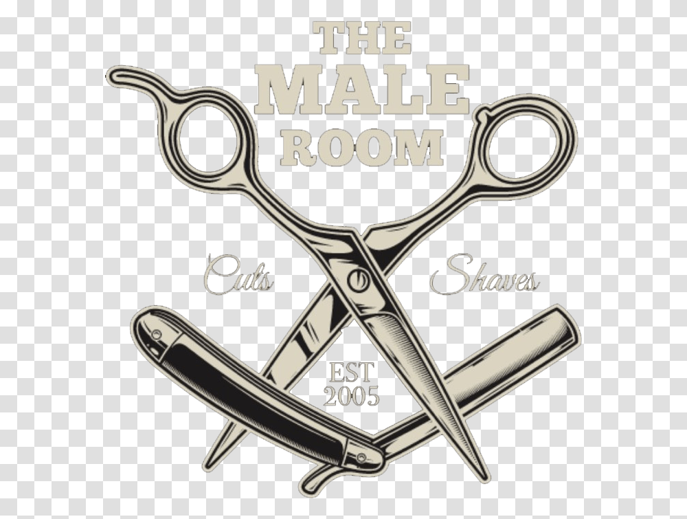 Barber Art, Scissors, Blade, Weapon, Weaponry Transparent Png
