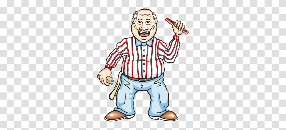 Barber Cliparts, Performer, Person, Human, Clown Transparent Png