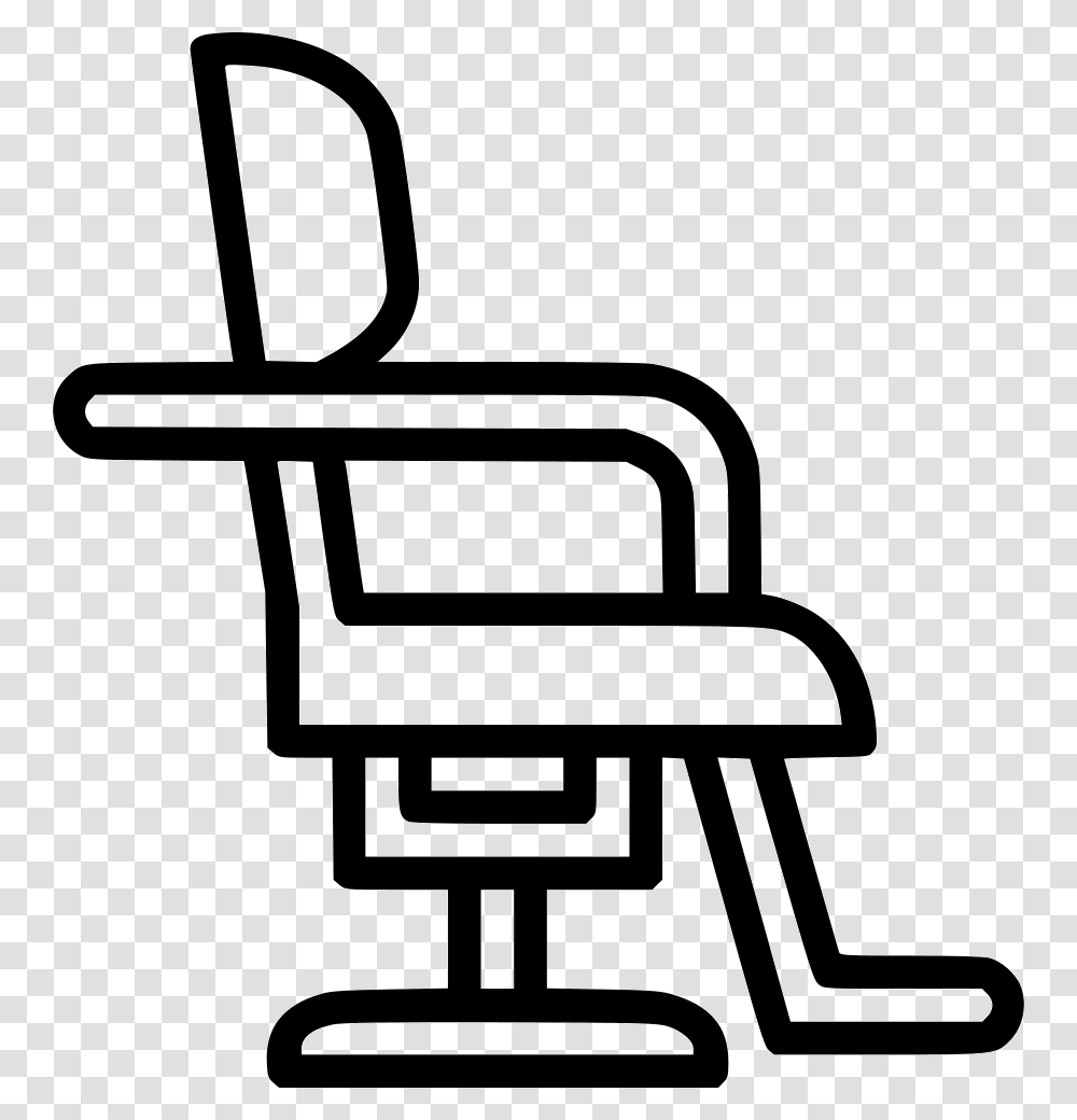 Barber Comb Barber Chair Icon, Furniture, Wheelchair, Cushion, Lawn Mower Transparent Png