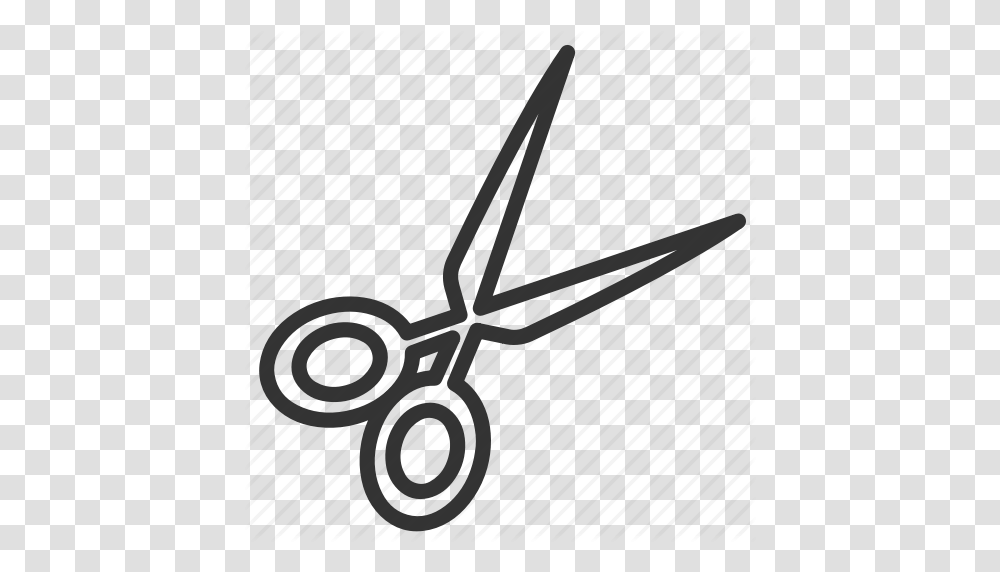 Barber Cut Hair Salon Scissor Tool Icon, Blade, Weapon, Weaponry, Scissors Transparent Png