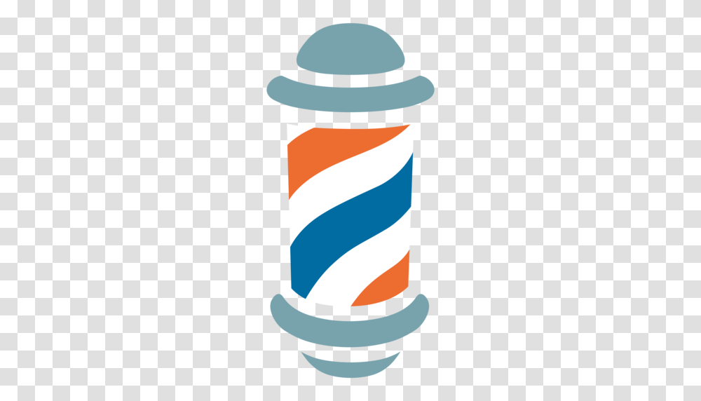 Barber Pole Emoji, Bottle, Cylinder Transparent Png
