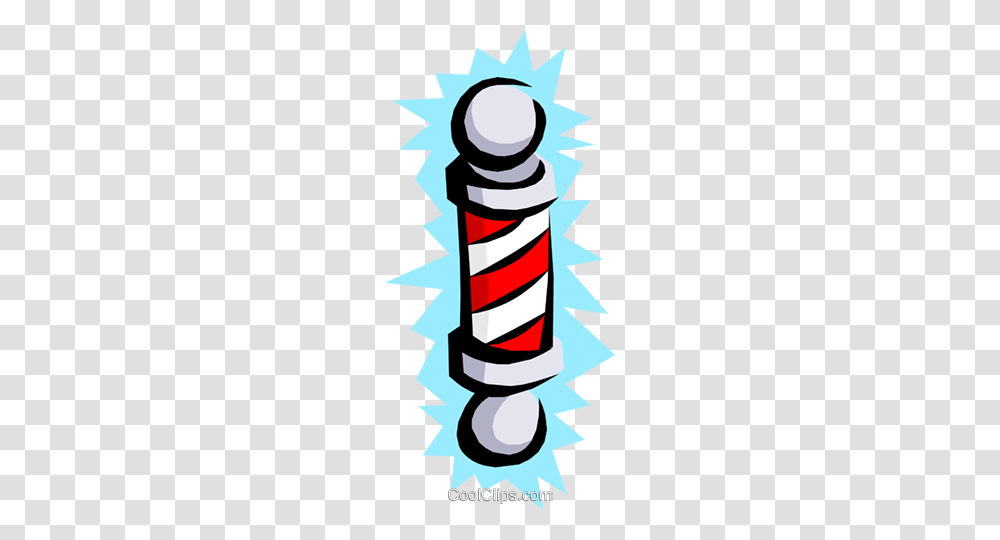 Barber Pole Royalty Free Vector Clip Art Illustration, Poster, Advertisement, Can, Tin Transparent Png