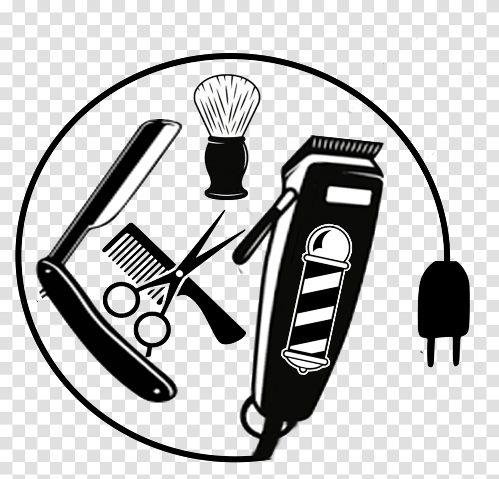 Barber Shop Clipper Logo, Light, Lightbulb, Appliance Transparent Png