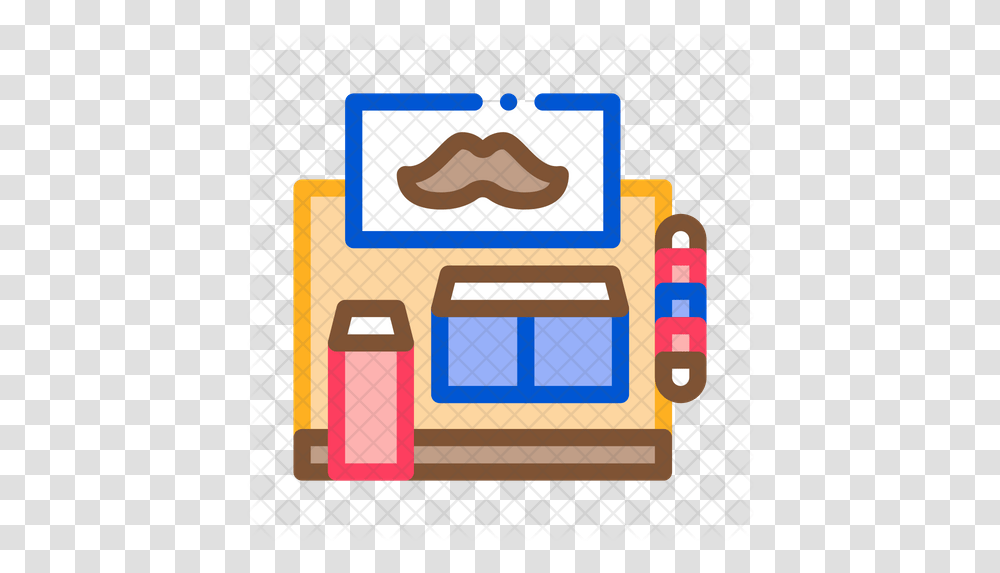 Barber Shop Icon Horizontal, Label, Text, Driving License, Document Transparent Png