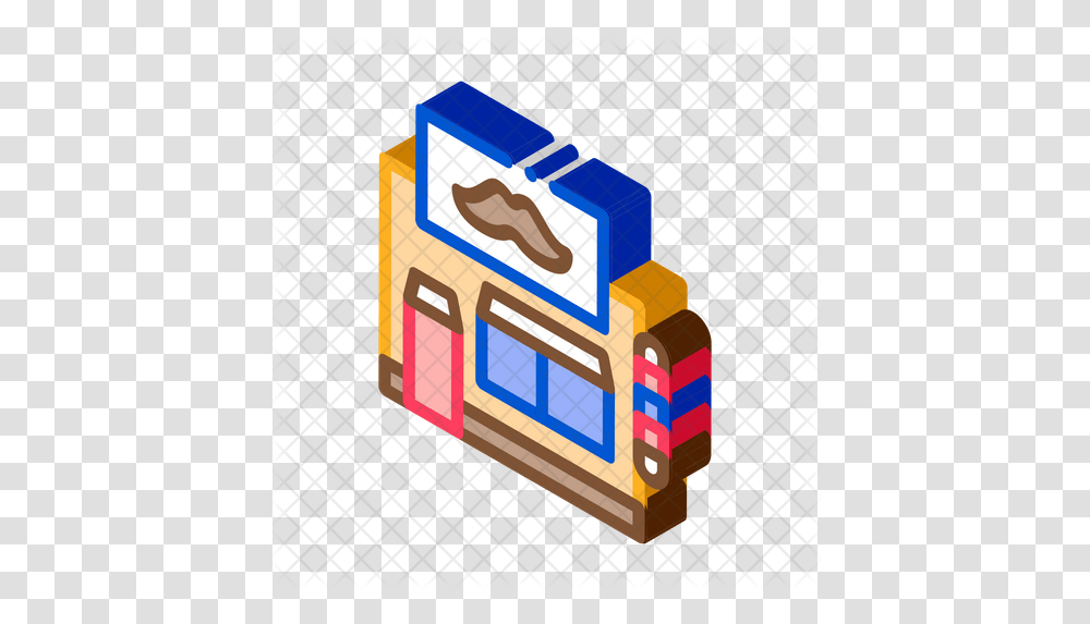 Barber Shop Icon Vector Graphics, Toy, Light, Pac Man, Grille Transparent Png