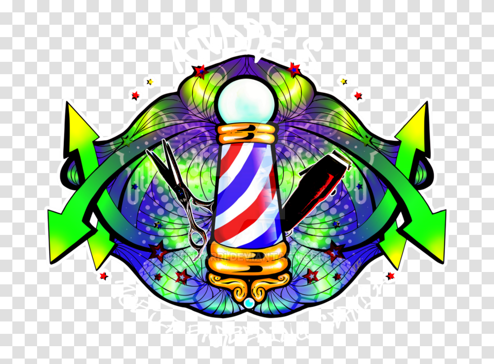 Barber Shop Logo Clipart Barber, Graphics, Clothing, Doodle, Drawing Transparent Png