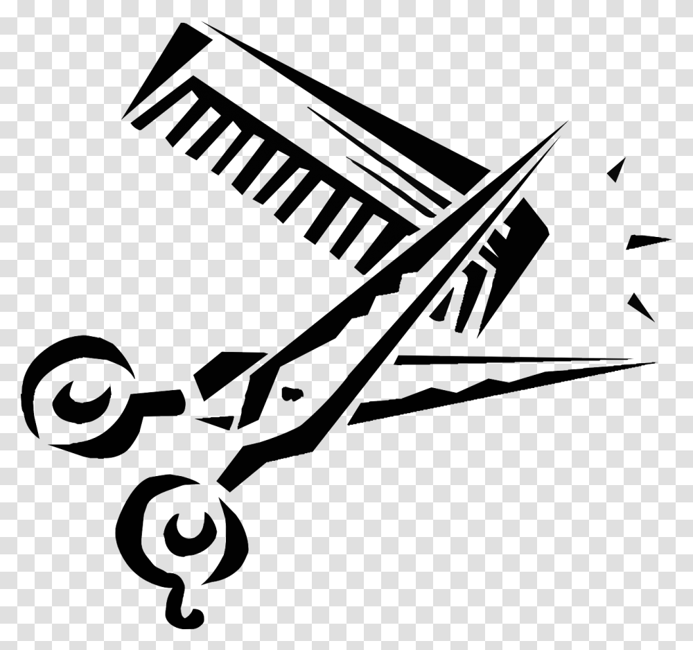 Barber Shop Logo, Scissors, Blade, Weapon, Weaponry Transparent Png