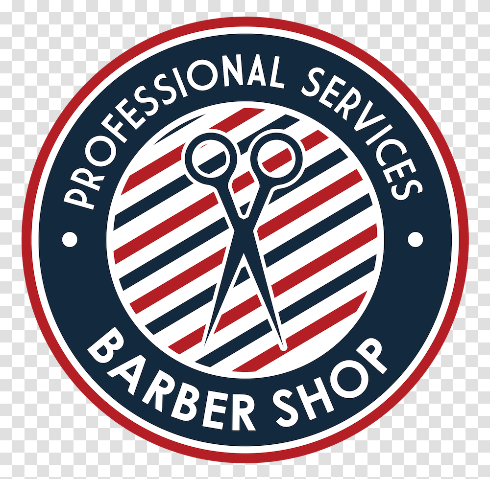 Barber Shop Open Near Mesrc Https Circle, Logo, Trademark, Label Transparent Png