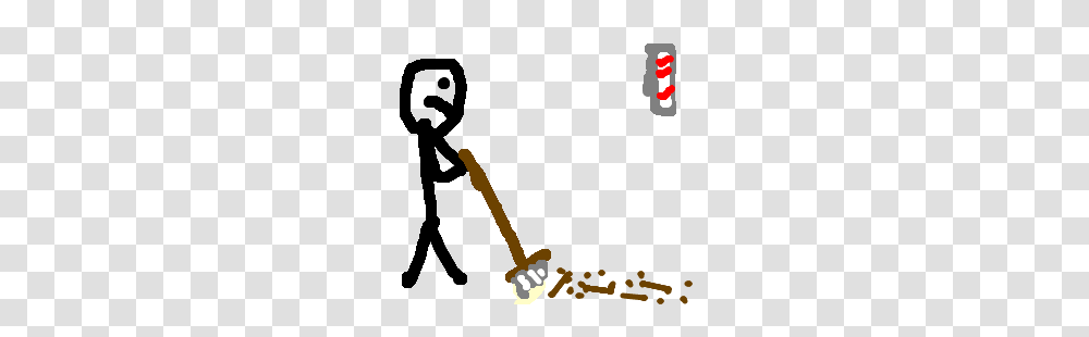 Barber Sweeping Hair On The Floor, Tool, Sport, Sports, Croquet Transparent Png