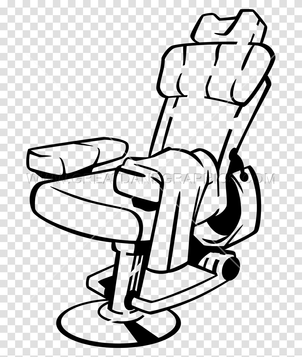 Barbers Chair Production Ready Artwork For T Shirt Printing, Bow, Lawn Mower, Tool, Sport Transparent Png