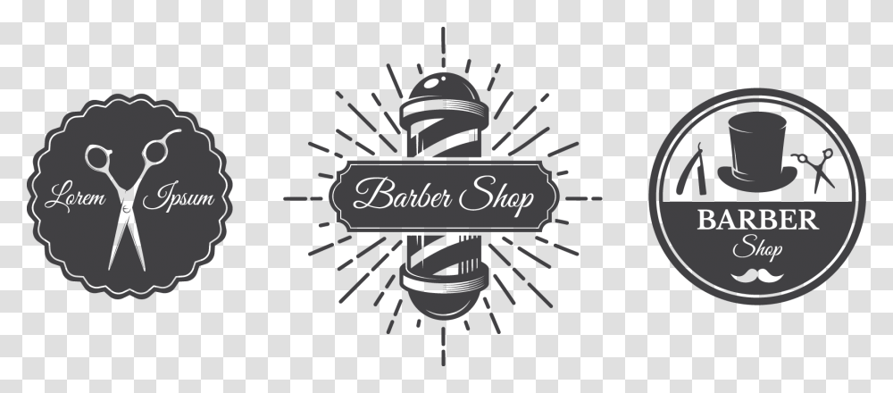 Barbers Pole Logo Barber Barber Shop Logo, Alphabet, Handwriting Transparent Png