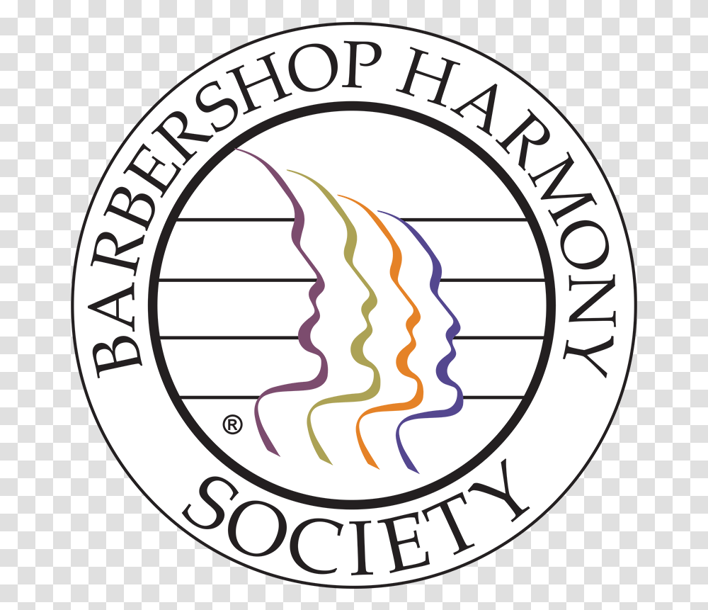 Barbershop Harmony Society - International Music Education Barbershop Harmony Society, Logo, Symbol, Trademark, Text Transparent Png