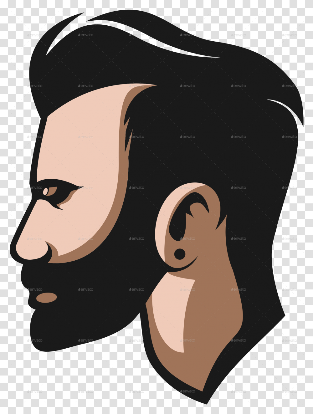 Barbershop Logo Vector Barbershop Logo, Head, Face, Ear, Graphics Transparent Png