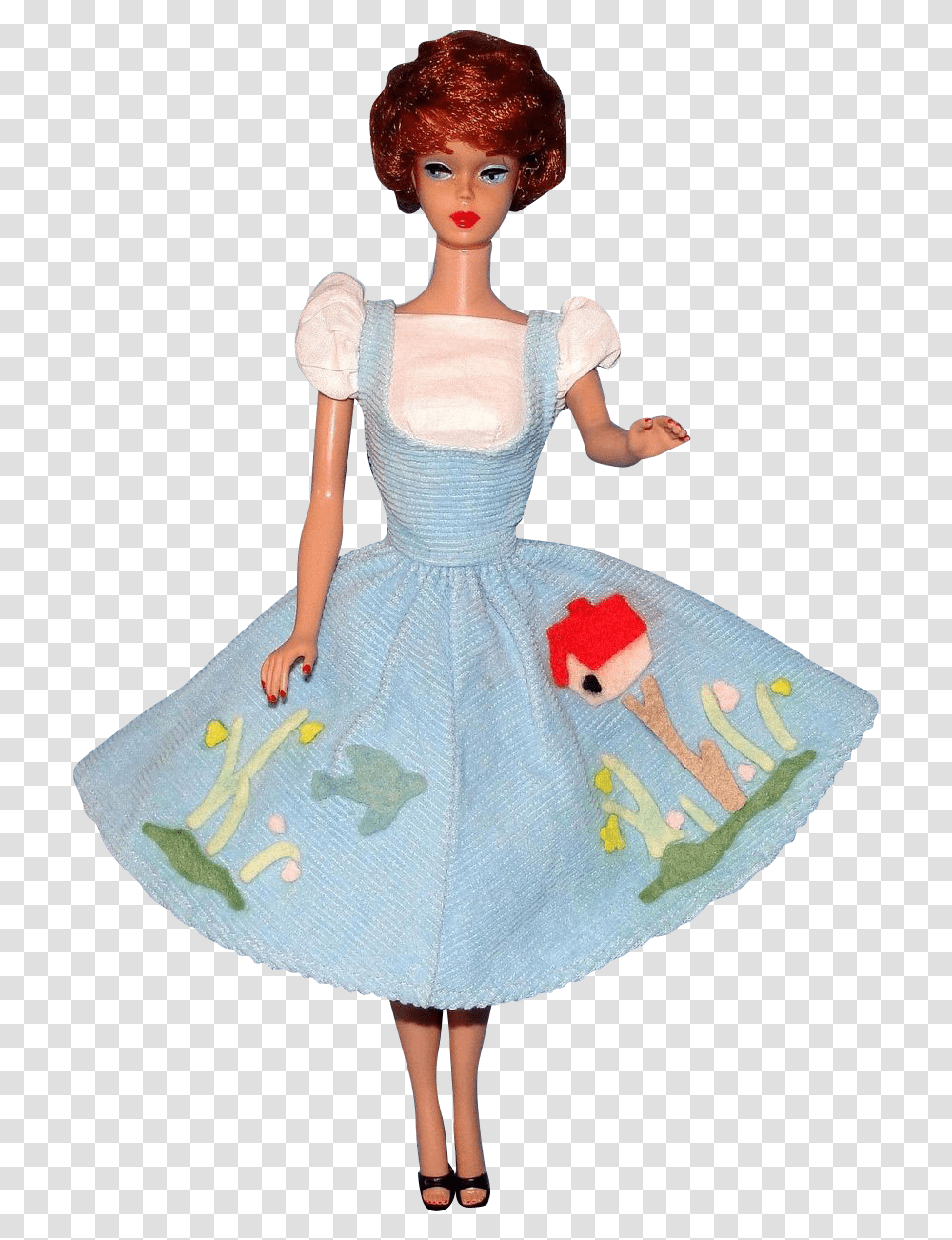 Barbie 1960s Doll 1950s Ken 1960 Barbie No Background, Toy, Person, Human, Figurine Transparent Png