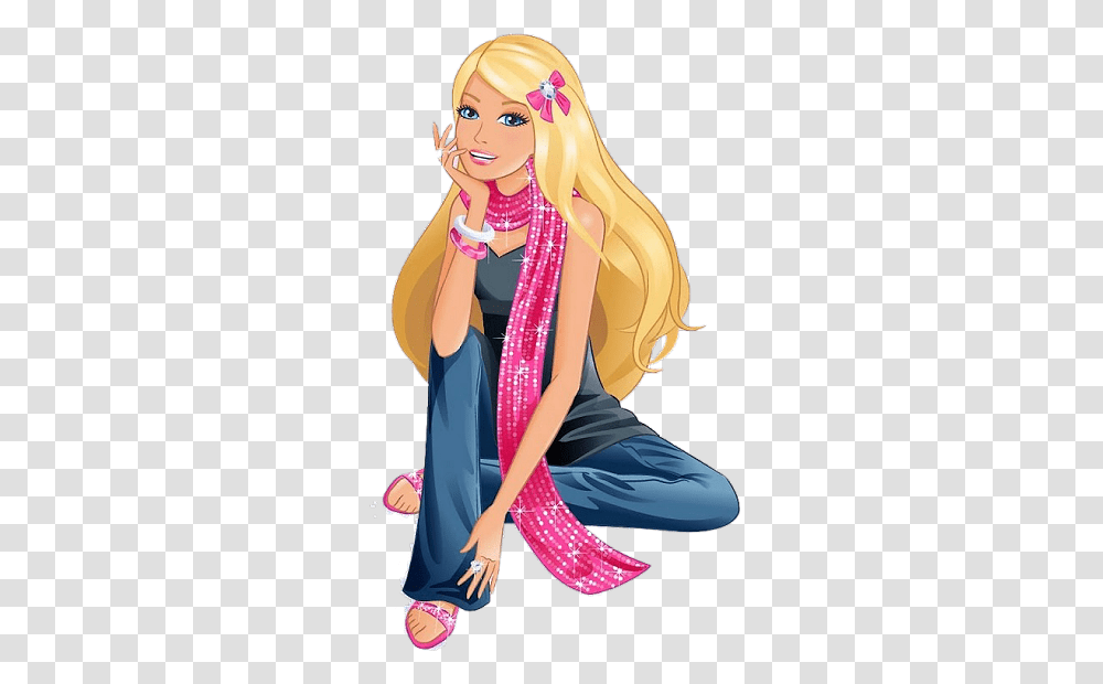 Barbie, Character, Figurine, Doll, Toy Transparent Png