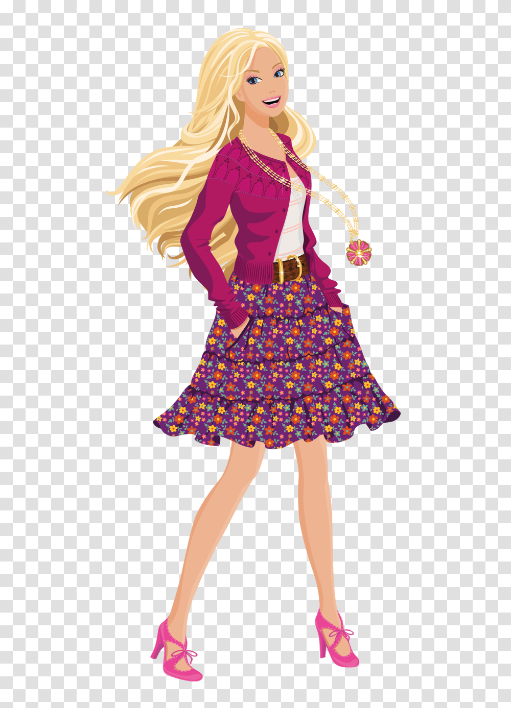 Barbie, Character, Skirt, Person Transparent Png