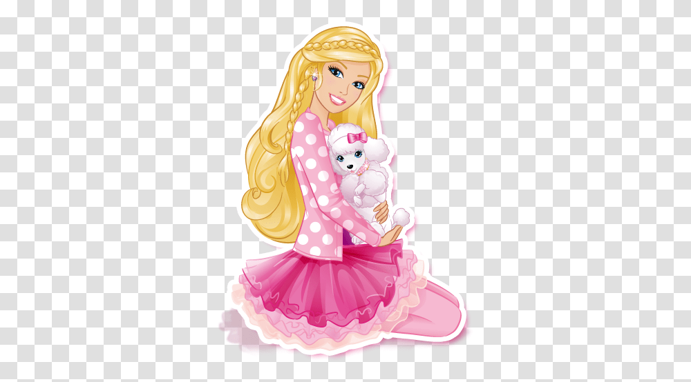 Barbie Clip Doll Imagens Barbie Desenho, Figurine, Toy, Birthday Cake, Food Transparent Png