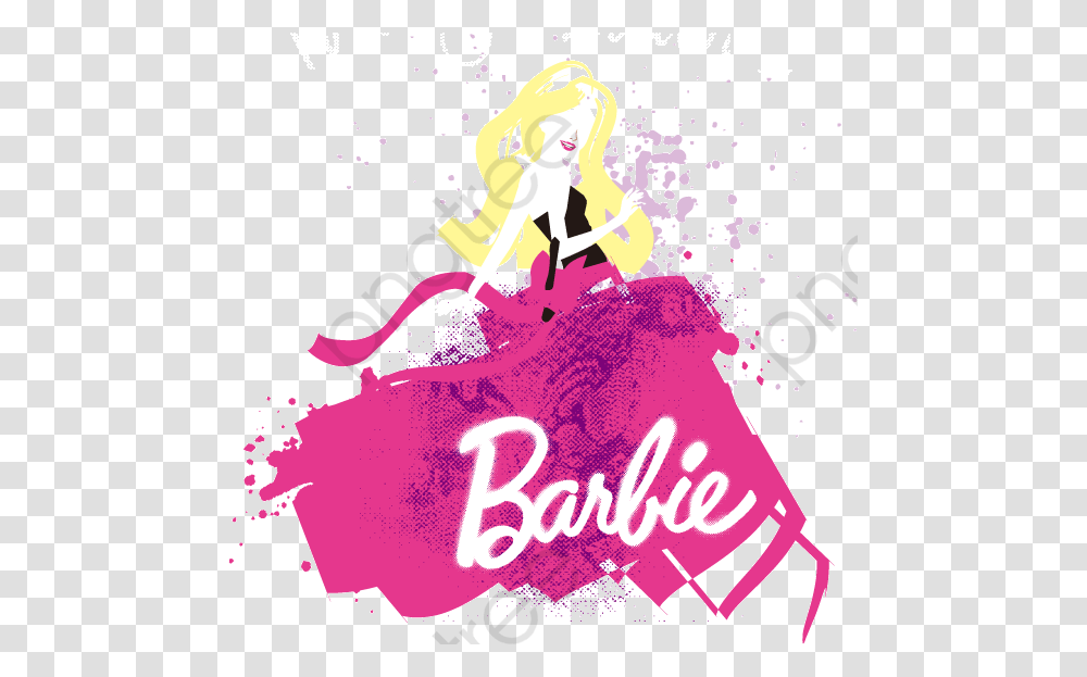 Barbie Clipart Vector Barbie Logo Design, Poster, Advertisement, Flyer Transparent Png