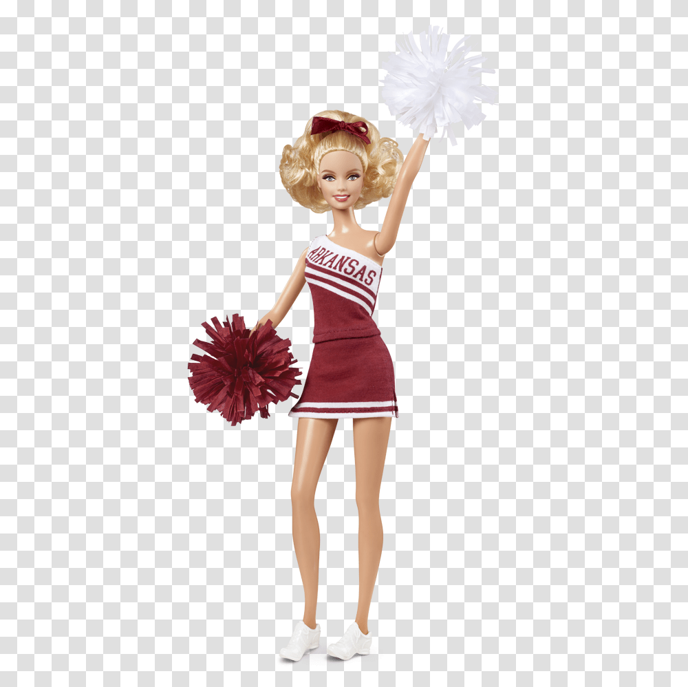 Barbie Doll Cheerleader, Toy, Figurine, Person, Human Transparent Png
