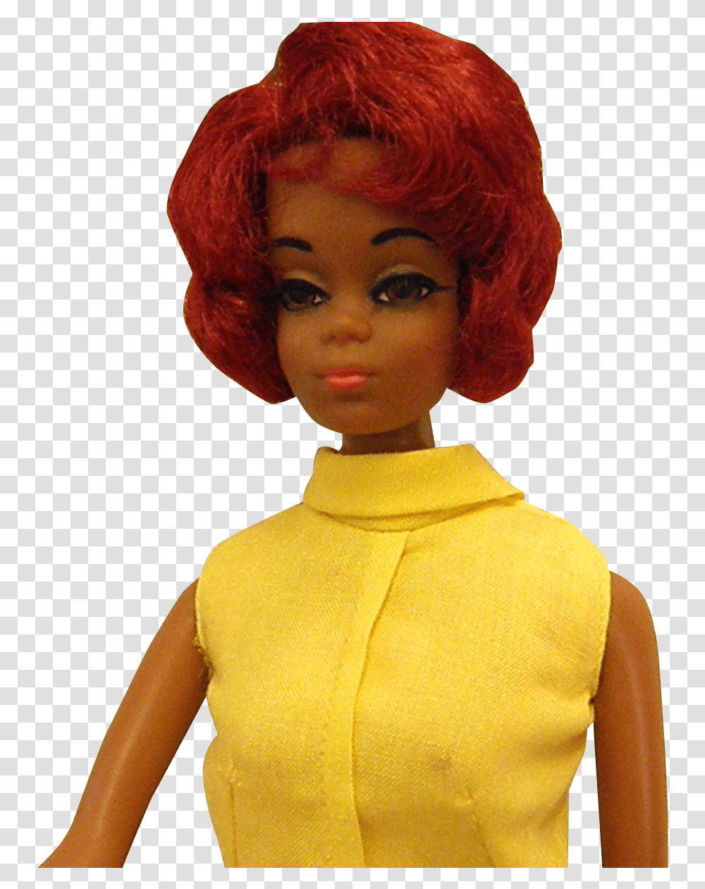 Barbie Doll Friend Twist And Turn Christie Black Barbie Doll Red Hair, Toy, Person, Human, Figurine Transparent Png