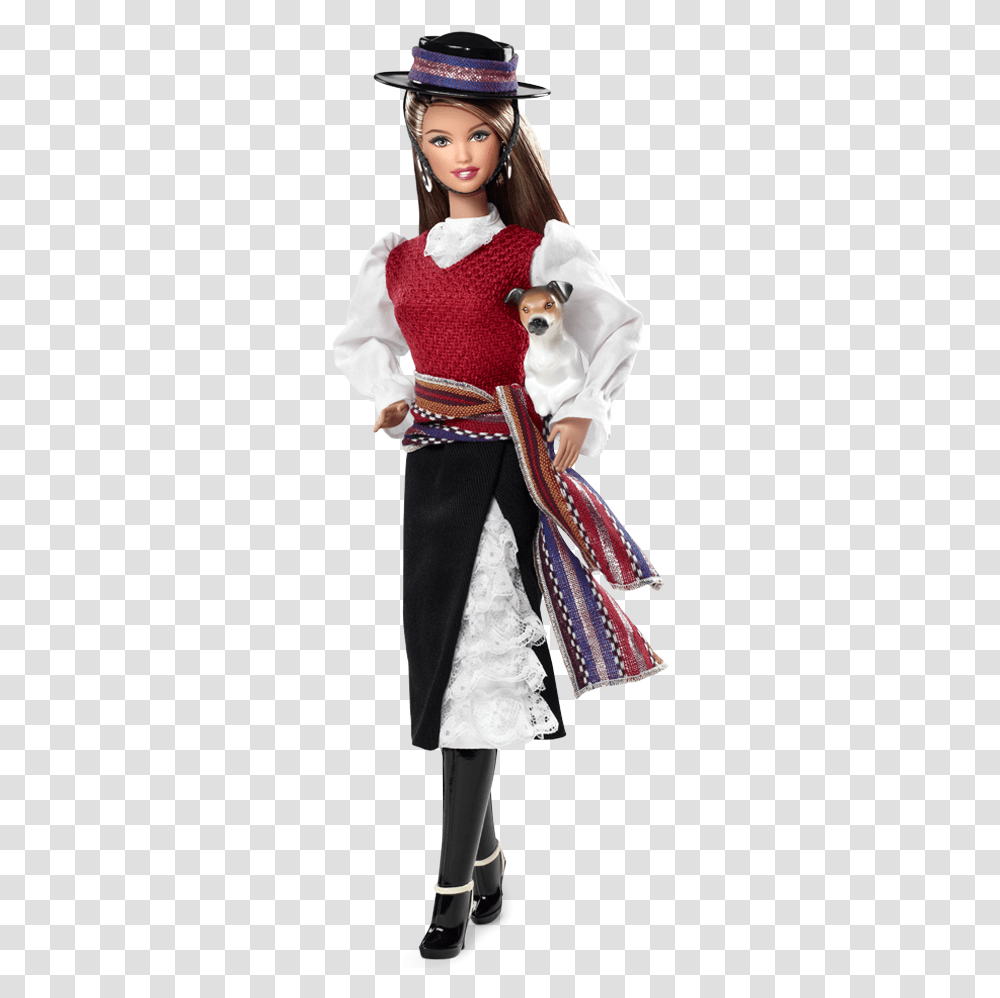 Barbie Dolls Of The World Collection, Apparel, Hat, Costume Transparent Png