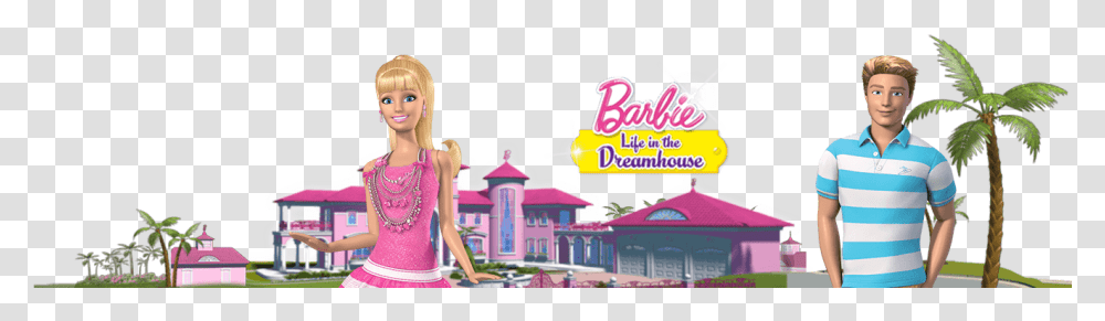 Barbie Dreamhouse Em, Person, Figurine, Doll Transparent Png