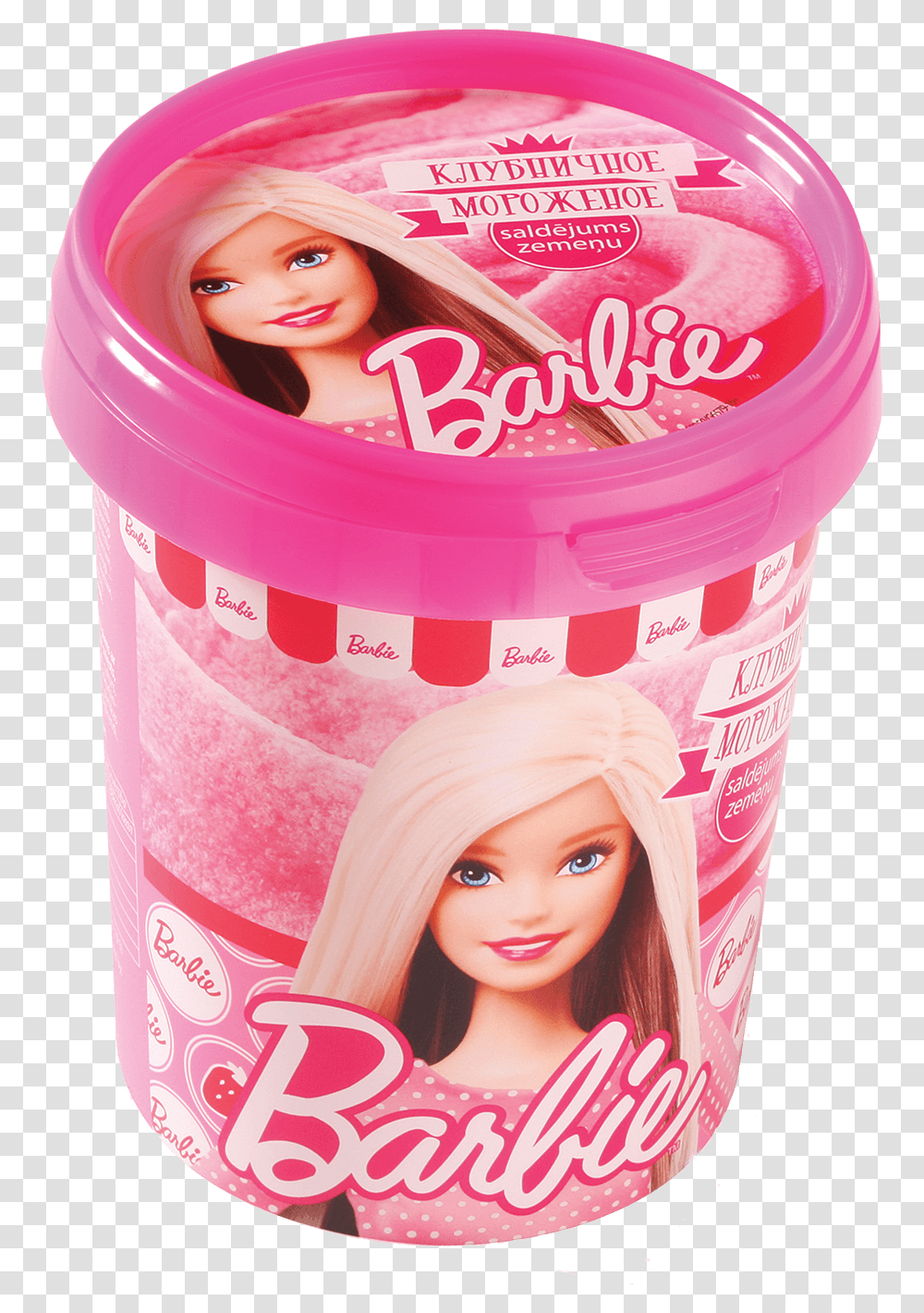 Barbie Face Barbie, Dessert, Food, Yogurt, Person Transparent Png