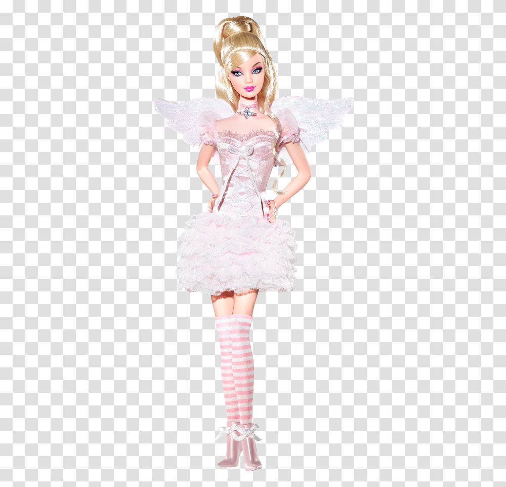 Barbie Happy Birthday Angel, Doll, Toy, Dress Transparent Png