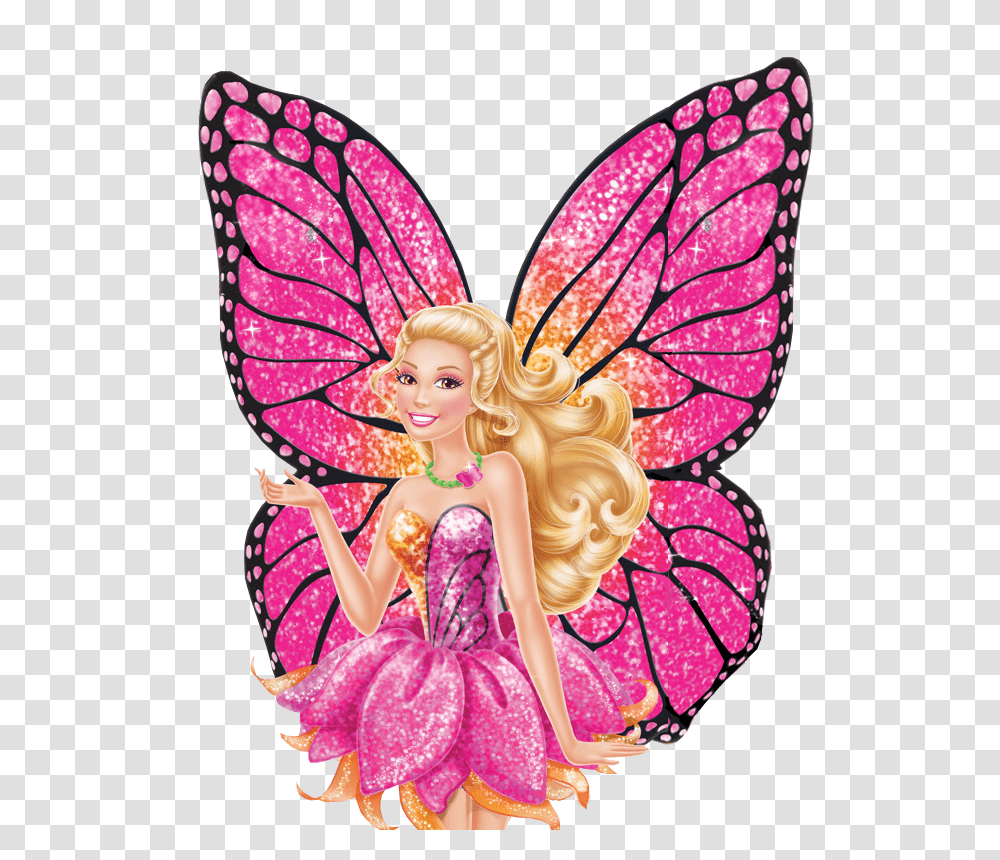 Barbie Hd 2 Image Barbie Mariposa, Figurine, Doll, Toy, Person Transparent Png