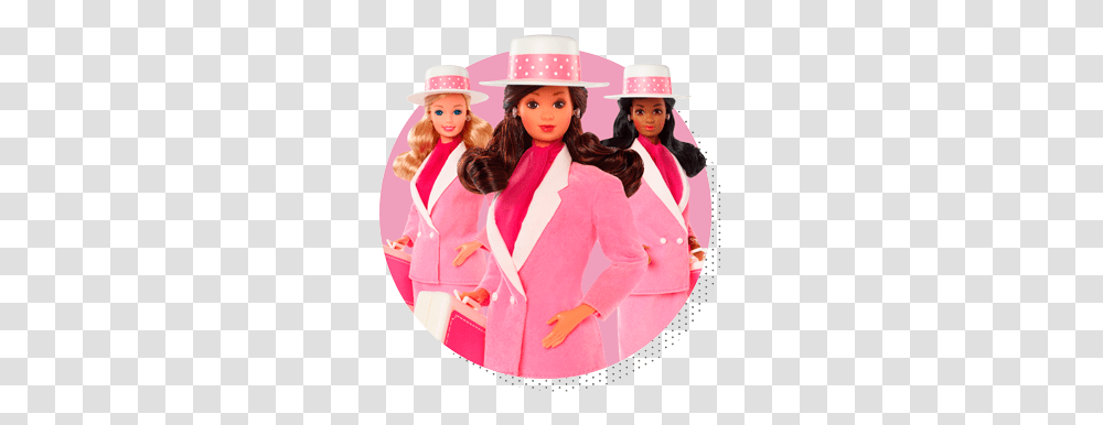 Barbie History Foundation Barbie 1985, Hat, Clothing, Apparel, Doll Transparent Png