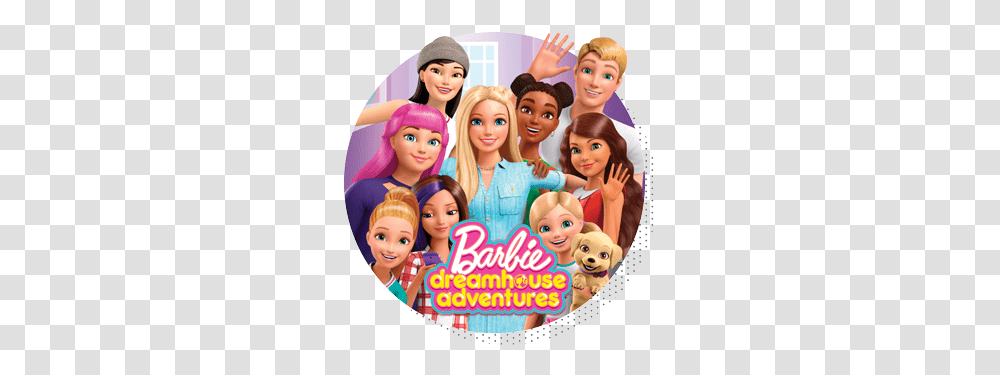 Barbie History Foundation Barbie Dreamhouse Adventures, Doll, Toy, Person, Human Transparent Png