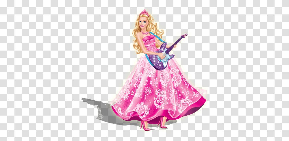 Barbie Images Free Download, Doll, Toy, Figurine, Guitar Transparent Png