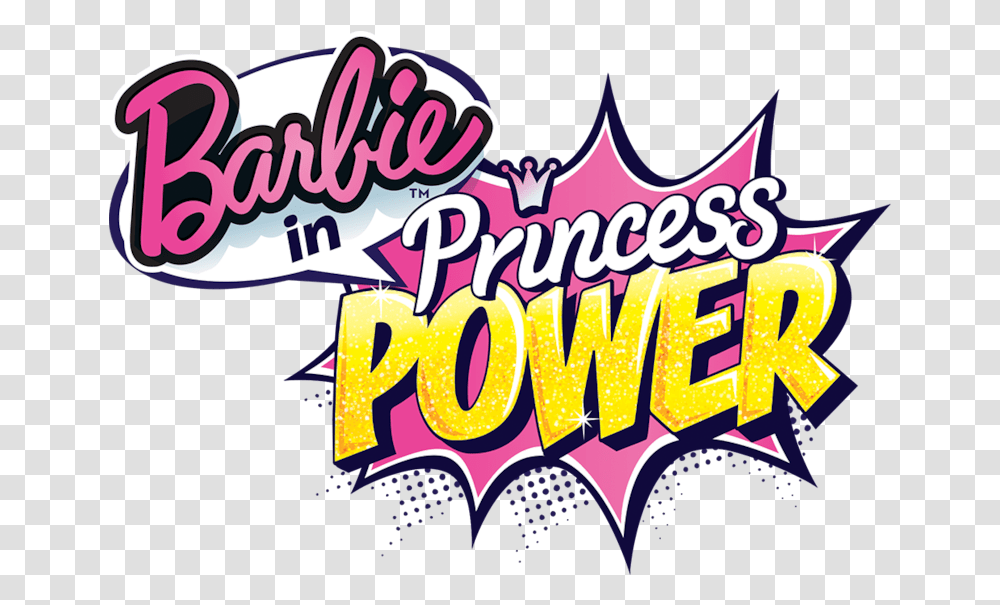 Barbie In Princess Power Logo, Leisure Activities, Poster, Advertisement Transparent Png