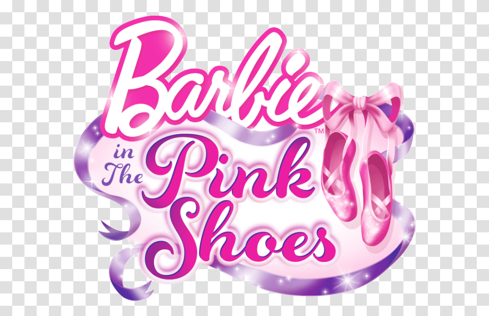 Barbie In The Pink Shoes Logo, Birthday Cake, Dessert, Food Transparent Png