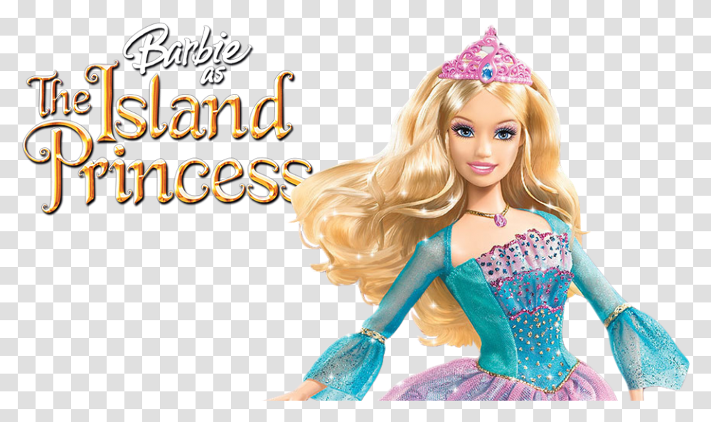 Barbie Island Princess, Doll, Toy, Figurine, Person Transparent Png
