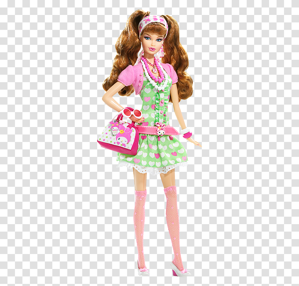 Barbie My Melody, Doll, Toy, Figurine, Person Transparent Png