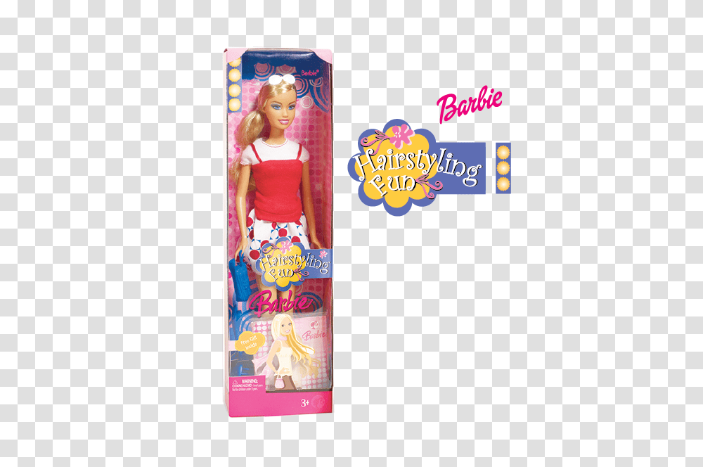 Barbie Packs Amisha Designworks, Doll, Toy, Figurine, Person Transparent Png