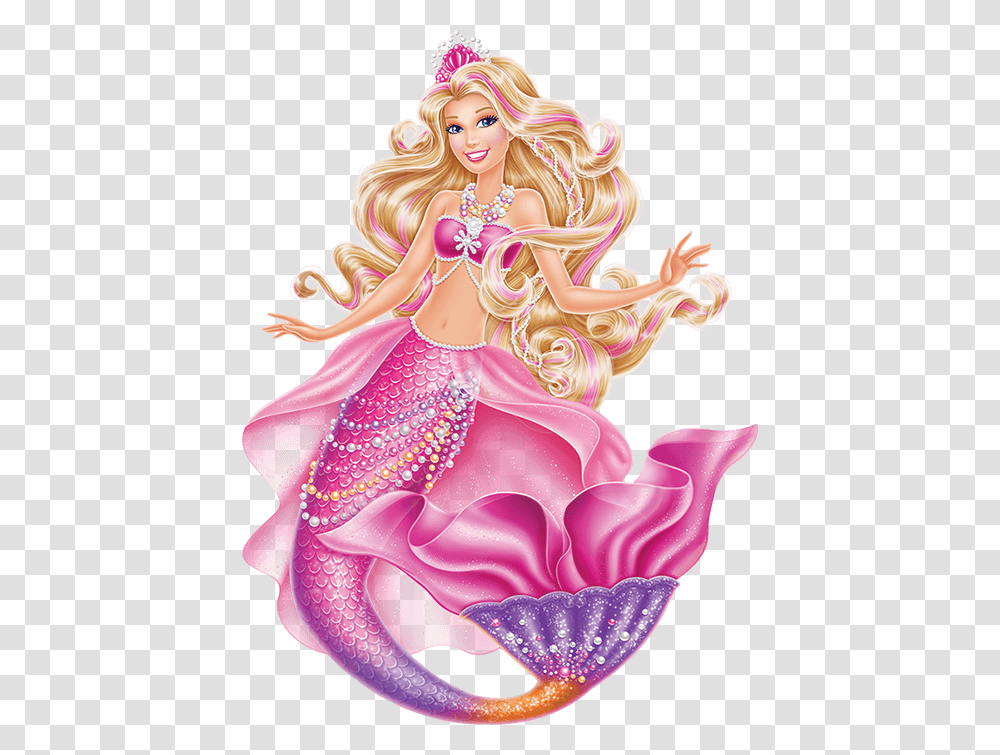 Barbie Pearl Princess, Figurine, Doll, Toy, Person Transparent Png
