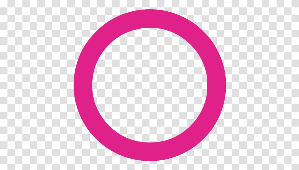Barbie Pink Circle Outline Icon Free Barbie Pink Shape Icons Purple Circle Outline, Moon, Outdoors, Nature, Text Transparent Png